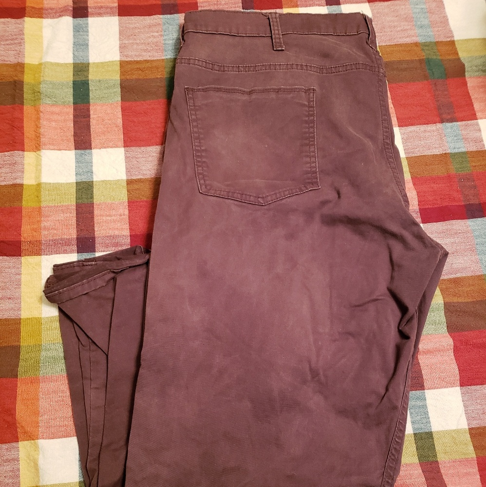 Wrangler red brand maroon oamt